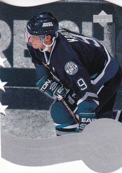 insert karta PAUL KARIYA 97-98 UD 3 Star Selects číslo T3C